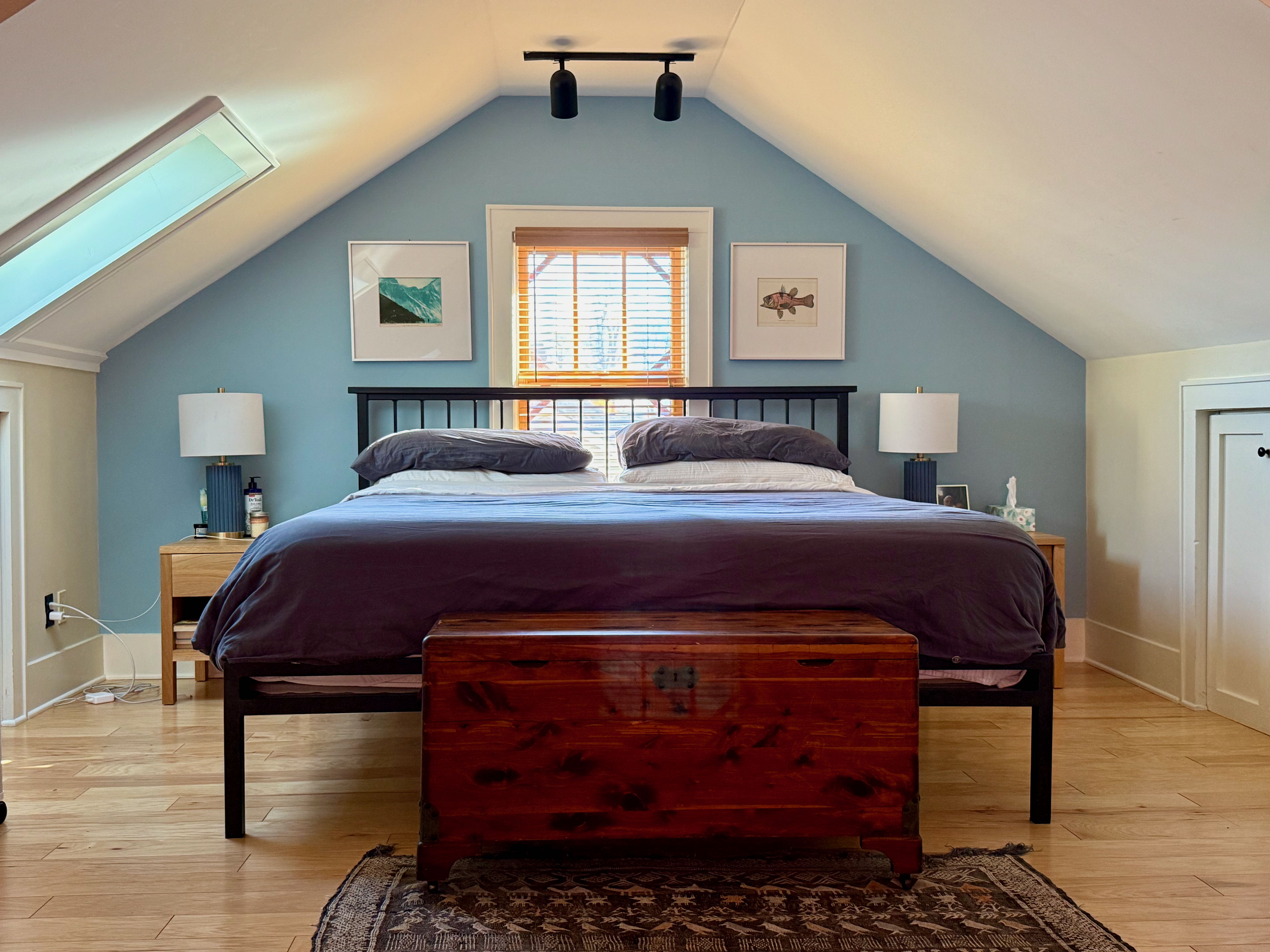 Master Bedroom bed area